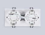 Светильник встраиваемый TN6711/2 WH белый IP44 GX53/2 max 15W 210*105*45