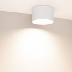 Светильник SP-BISCOTTO-R140-15W Warm3300-MIX (WH, 80 deg, 230V) (Arlight, IP54 Металл, 5 лет)