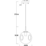 Подвесной светильник Arte Lamp TUREIS A9920SP-1CC, 1хE14