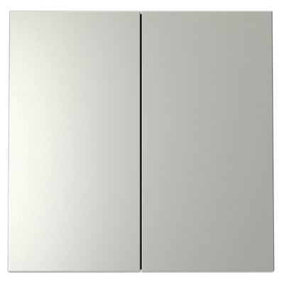 VLS000305 Клавиши для выключателя/переключателя двухклавишного, S70 (сталь). (ТМ Maytoni)