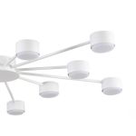 8343/12C COMFI белый, металл Люстра GX53 LED 12*7W 220V TORINA