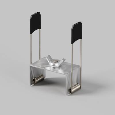 Комплект креплений (для профиля 50×35) 4 шт., ALM-5035T-MT 642036. TM Maytoni