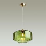 4783/1 PENDANT ODL21 487 зеленый/бронзовый Подвес E27 60W BINGA
