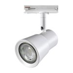 370933 PORT NT22 белый Светильник трековый однофазный двухжильный IP20 GU10 50W 220V MOLO
