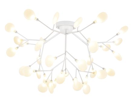 Потолочная люстра TR3018/36 WH/FR белый/матовый G4/36 max 20W D920*480 (лампы LED G4 1.5W 4200K в комплекте)