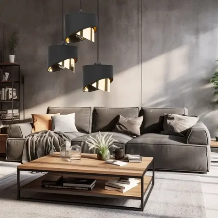 Подвесной светильник 4876 Grant Black, E27х3