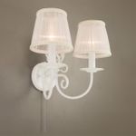 Citilux Ровена CL427320 Бра с абажурами с выключателем Белое