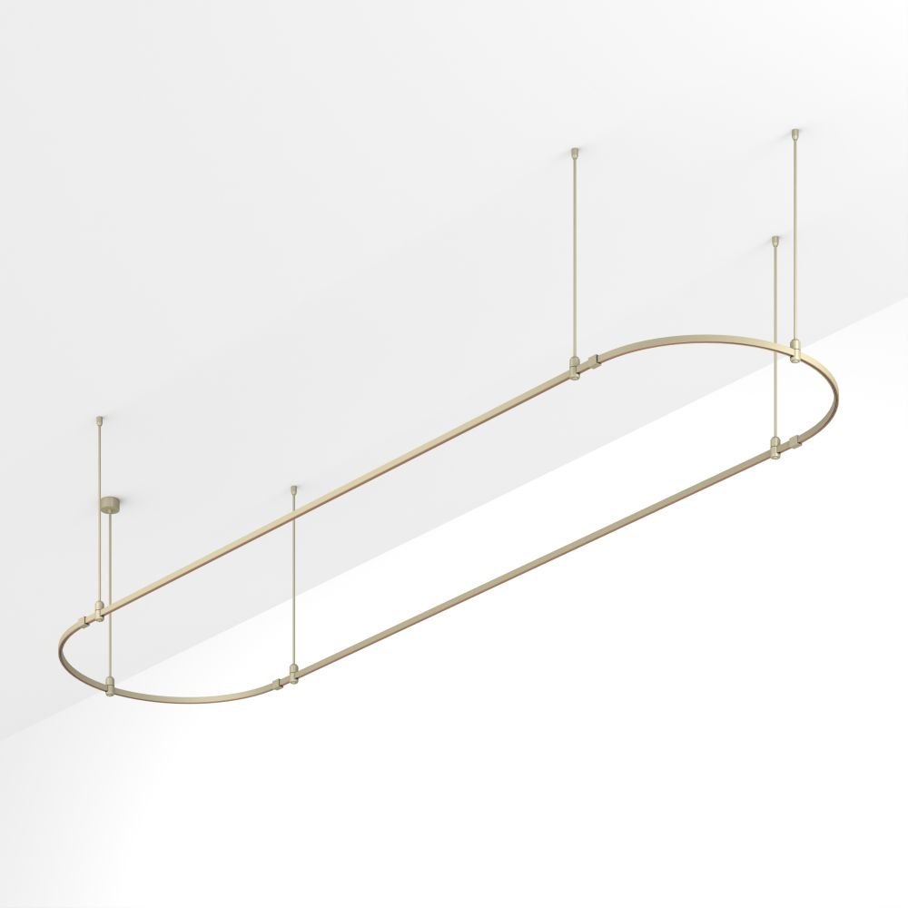 Основание ART-APRIORI-OVAL-ROD-800-4000x1000 (OG) (Arlight, IP20 Металл, 3 года)