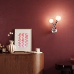 Настенный светильник (бра) Vortex G9х2 MOD476WL-02PT. TM Maytoni