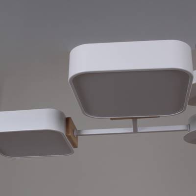 03363-0.3-08 WH+WOOD светильник потолочный