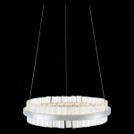 SL383.103.01 Светильник подвесной ST-Luce Хром/Хром, Прозрачный LED 1*34W 3000K