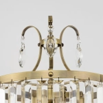 Citilux Инга CL335833 Настольная лампа хрустальная Бронза