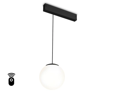 Светильник светодиодный диммируемый для шинопровода Magnetic 220V GL1442 BK/FR черный/белый матовый IP20 10W 3000K-6400K 120° D120 H1500 (Без ПДУ)