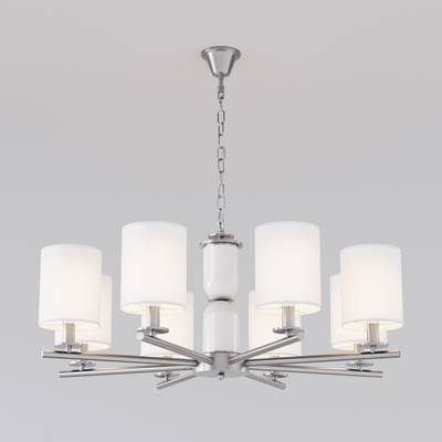 Умная подвесная люстра 60146/8 никель