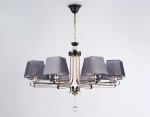 Светильник подвесной TR4618/8 CF/FGD кофе/золото E27/8 max 40W D760*810