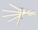 Светильник светодиодный потолочный FL6221 WH белый 70W 3000K-6400K 605*605*170 (ПДУ ИК)