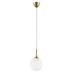 813022 Подвес GLOBO 1х40W E14 gold/white Lightstar