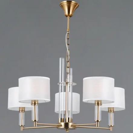 IL0755-5PSQ-25 BRASS GENOA светильник потолочный ILLUMICO, E14х5
