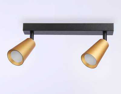 Светильник накладной TA13146/2 BK/GD черный/золото GU10/2 max 12W 295*60*130