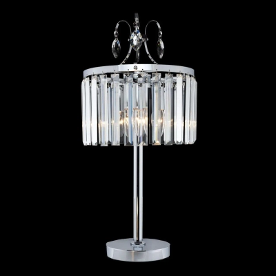 Citilux Инга CL335831 Настольная лампа хрустальная Хром