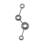 Потолочный светильник Drop FR5445CL-L20B, LEDх4. TM Maytoni