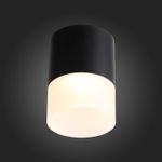 ST100.402.15 Светильник потолочный Черный LED 1*15W 3000K 1 170Lm Ra&gt;80 120° D118xH150 170-240VV