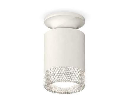 Комплект накладного светильника XS6301102 SWH/CL белый песок/прозрачный MR16 GU5.3 (N6901, C6301, N6150)