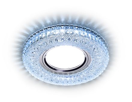 Встраиваемый точечный светильник со светодиодной лентой S271 CL/CLD хром/прозрачный MR16+3W(LED COLD)