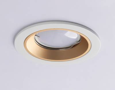 Встраиваемый точечный светильник MR16 A8922 WH/GD белый/золото MR16 GU5.3 D92*24