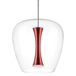 804202 Люстра CUPOLA LED 10W 500LM АЛЮМИНИЙ/КРАСНЫЙ 3000K Lightstar