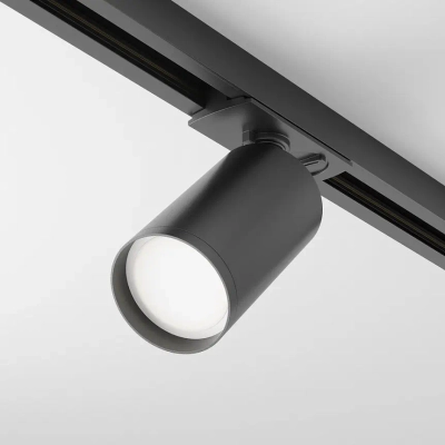 Трековый светильник Фокус С / Focus S Unity GU10 10Вт, TR020-1-GU10-B. TM Maytoni