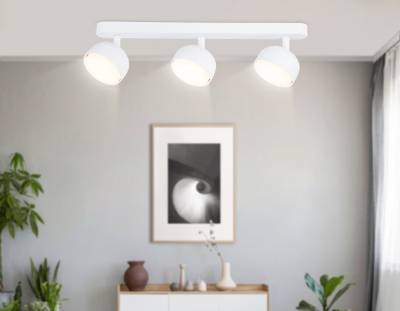 Светильник накладной TN71015/3 WH белый GX53/3 max 12W 400*80*90