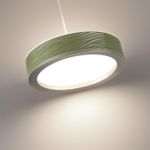 5451/32LA L-VISION ODL_EX26 зеленый/никель/металл/керамика/хрусталь/акрил Подвес LED x 32W 2000К/3000K/4000K/переключ. RIVERA