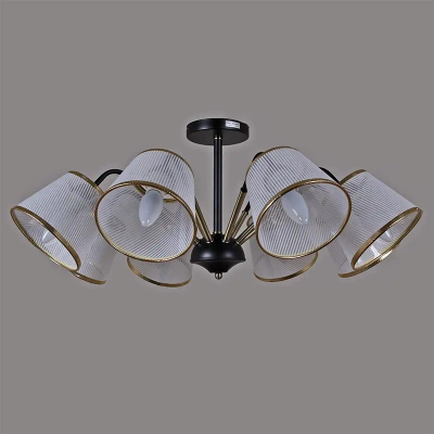IL0344-8CSQ-79 BK AB светильник потолочный ILLUMICO, E14х8