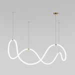 Подвесной светодиодный светильник ССТ с пультом управления 90288/1 латунь, LED