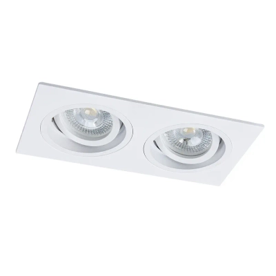 Точечный встраиваемый светильник ARTE LAMP TARF A2178PL-2WH, 2хGU10