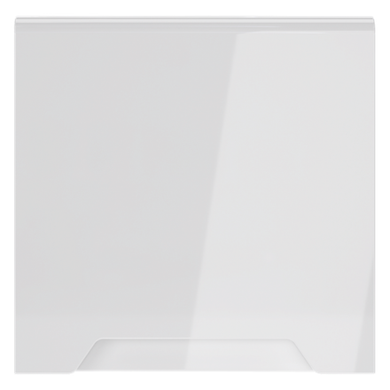 VLS000801 Накладка для розетки с заземлением, защитными шторками и крышкой, S70 (белый глянцевый). (ТМ Maytoni)