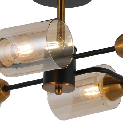 IL8243-4COU-79 BK BR светильник потолочный ILLUMICO, E27х4