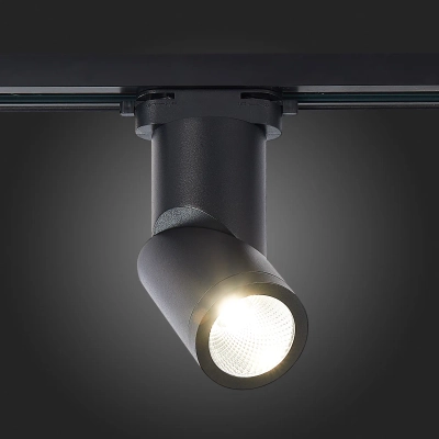 ST650.446.10 Св-к трек. Черный LED 1*10W 4000K 800Lm Ra>90 38° IP44 D60xH190 165-265V