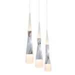 SL405.103.03 Светильник подвесной ST-Luce Хром/Хром, Белый LED 3*7W 3000K