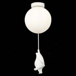 SLE115422-01 Светильник потолочный Белый/Белый E27 1*60W