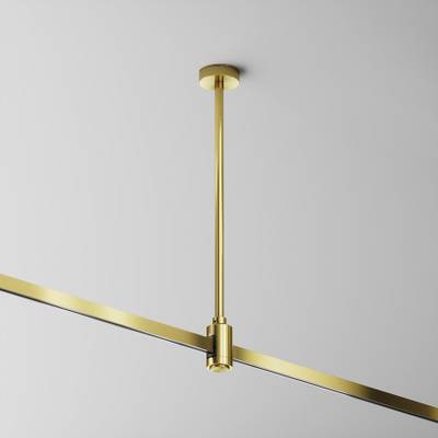 Крепление потолочное Medium одинарное 300мм Flarity латунь, TRA158C-S1-BS. TM Maytoni