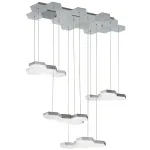 750262 Люстра подвесная FAVO LED-80W 3840LM Silver 3000K Lightstar