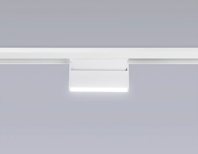 Светильник светодиодный трековый для шинопровода Magnetic GL4058 WH белый IP20 6W 4200K 48V 115*22*105