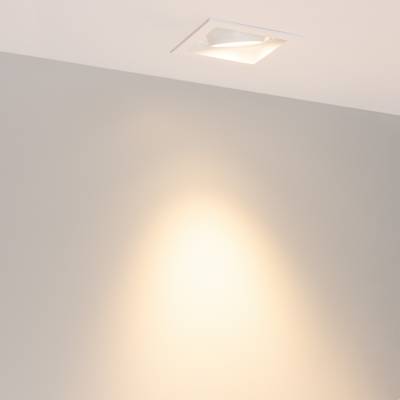 Светильник MS-VORTEX-BUILT-S117x117-20W Warm3000 (WH-WH, 40 deg, 230V) (Arlight, IP20 Металл, 5 лет)