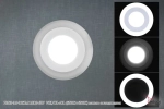 70503-9.0-001TM LED3+2W WH/DL+DL (6500K+6500K) панель светодиодная Reluce, LED