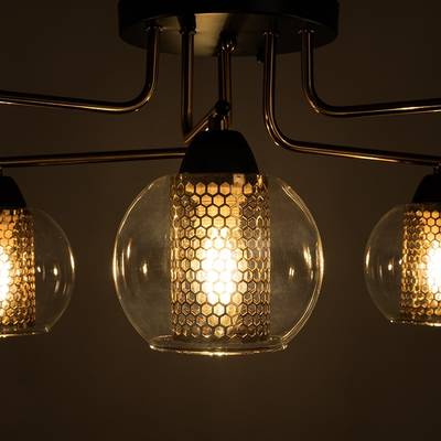 Потолочная люстра Arte Lamp MANCHESTER A7045PL-6BK, 6хE14