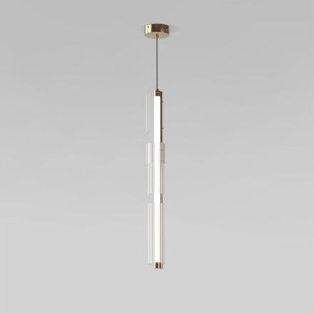 Светодиодный подвесной светильник с регулировкой цветовой температуры 2700/3000/4200 К 304071 LED латунь