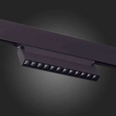 ST364.436.12 Магнитный трековый светильник Черный LED 1*12W 3000K 1 009Lm Ra&gt;80 36° IP20 L219xW22xH108 48V