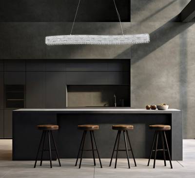 Люстра подвесная Festo Chrome FL1052-10PL, LED